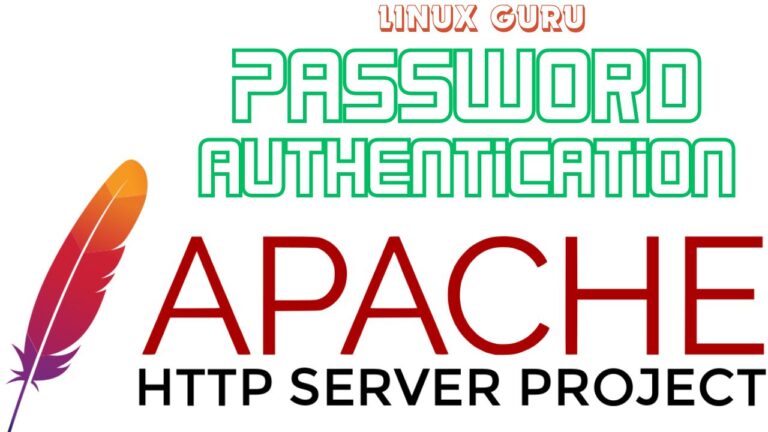 How to Setup Password Authentication On Apache Web Server