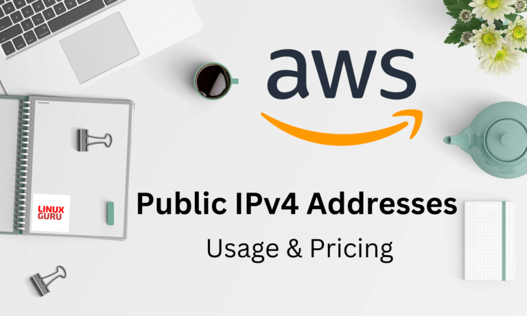AWS Public IPV4 usage and pricing