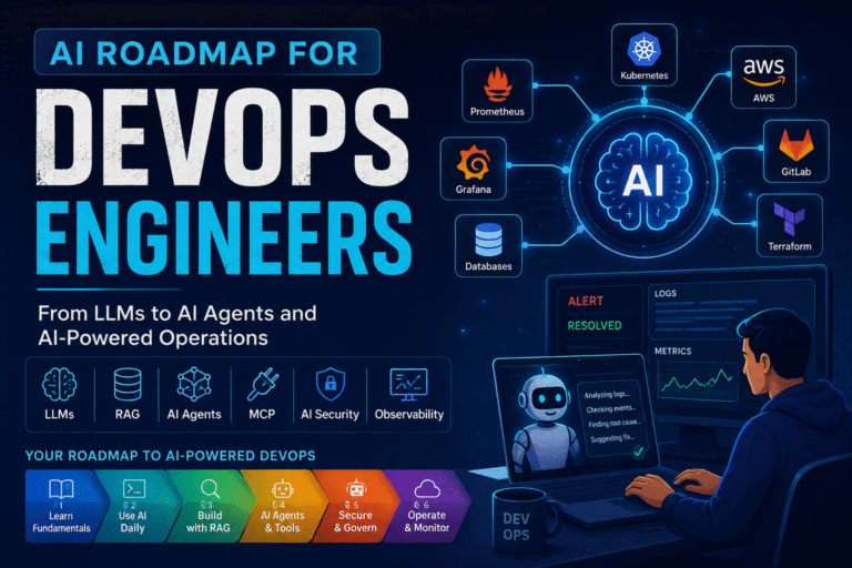 Modern AI Roadmap for DevOps Engineers: From LLMs to AI Agents